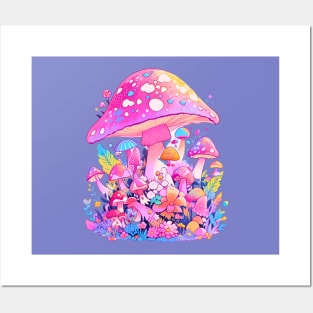 The Enchanted Mushroom Posters and Art